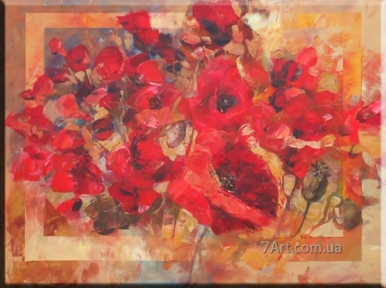 Картины цветы, ART: FLL888139