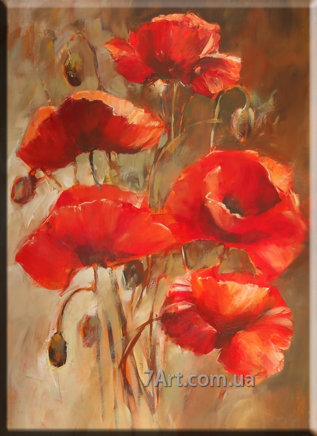 Картины цветы, ART: FLL888148