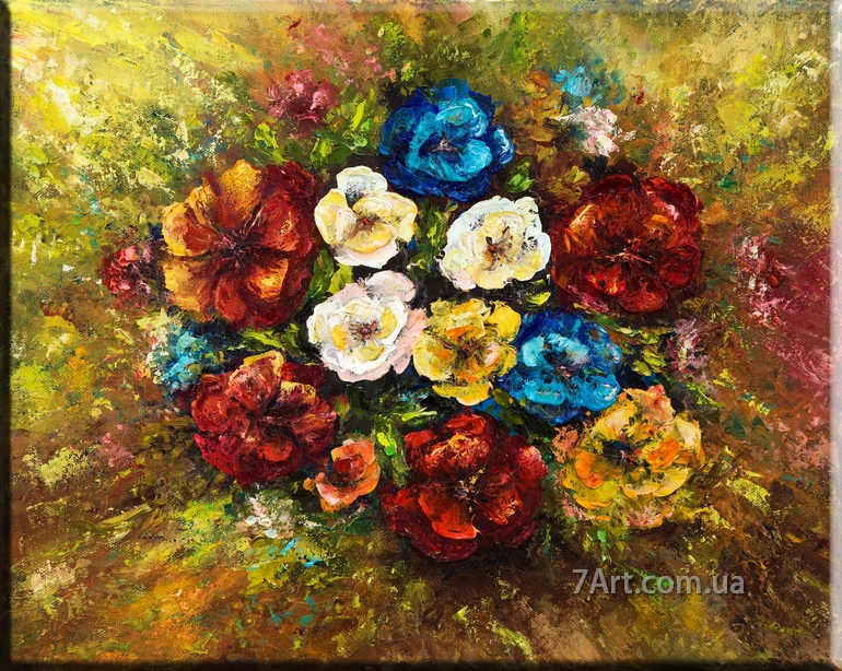 Картины цветы, ART: FLL888229