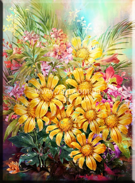 Цветы, картина, ART: FLW777130