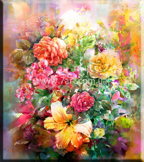 Цветы, картина, ART: FLW777154
