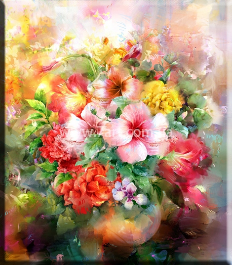 Цветы, картина, ART: FLW777163
