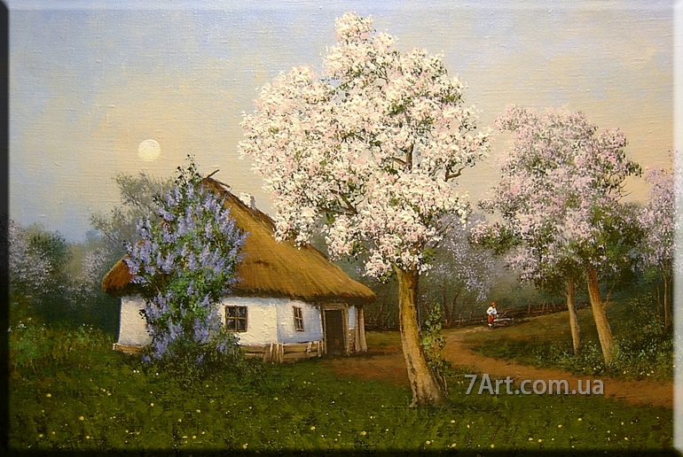 Украинское село, картина, ART: UKR888016