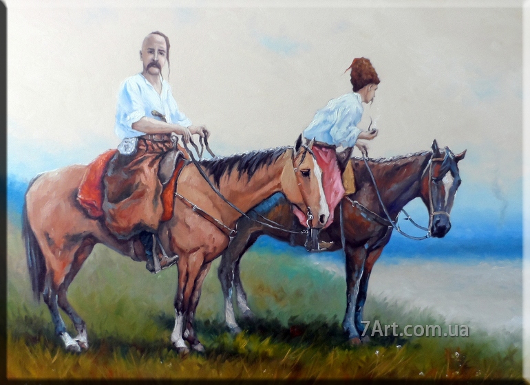 Украинское село, картина, ART: UKR888019