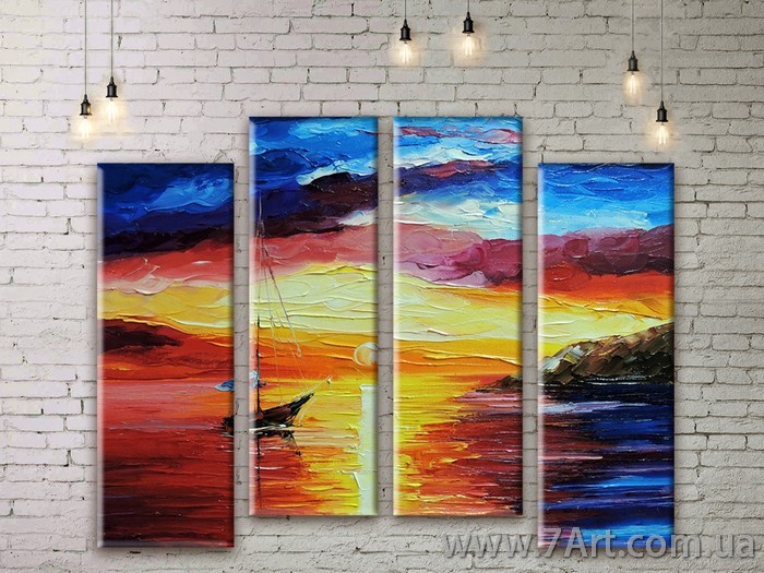 Модульные картины на холсте, Art. STUDM081149