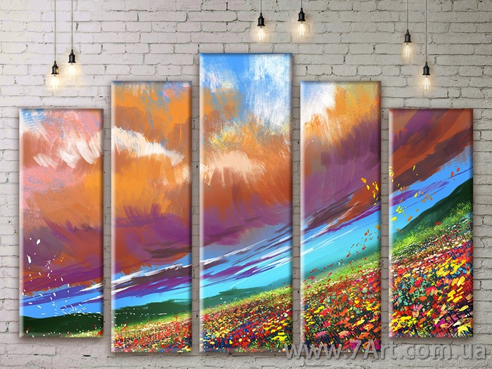 Модульные картины купить, Art: NATM185