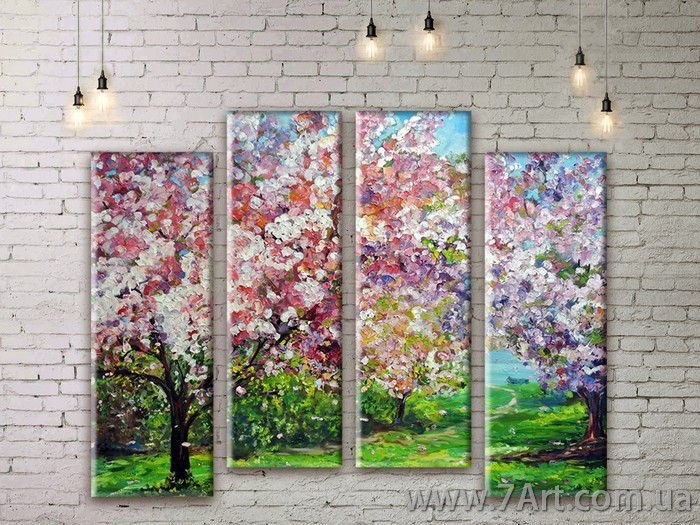 Модульные картины, диптих Art: STUDM081167