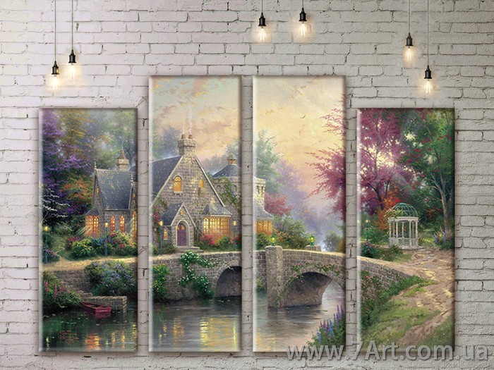 Модульные картины, диптих Art: STUDM081179