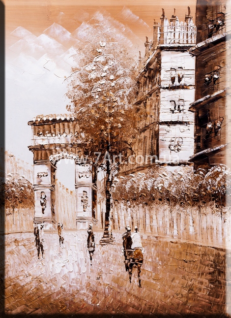 Городской пейзаж, картины, ART: SYT777305